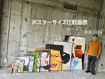Amazon.co.jp: アートポスターとメッセージカード A6～B0サイズ